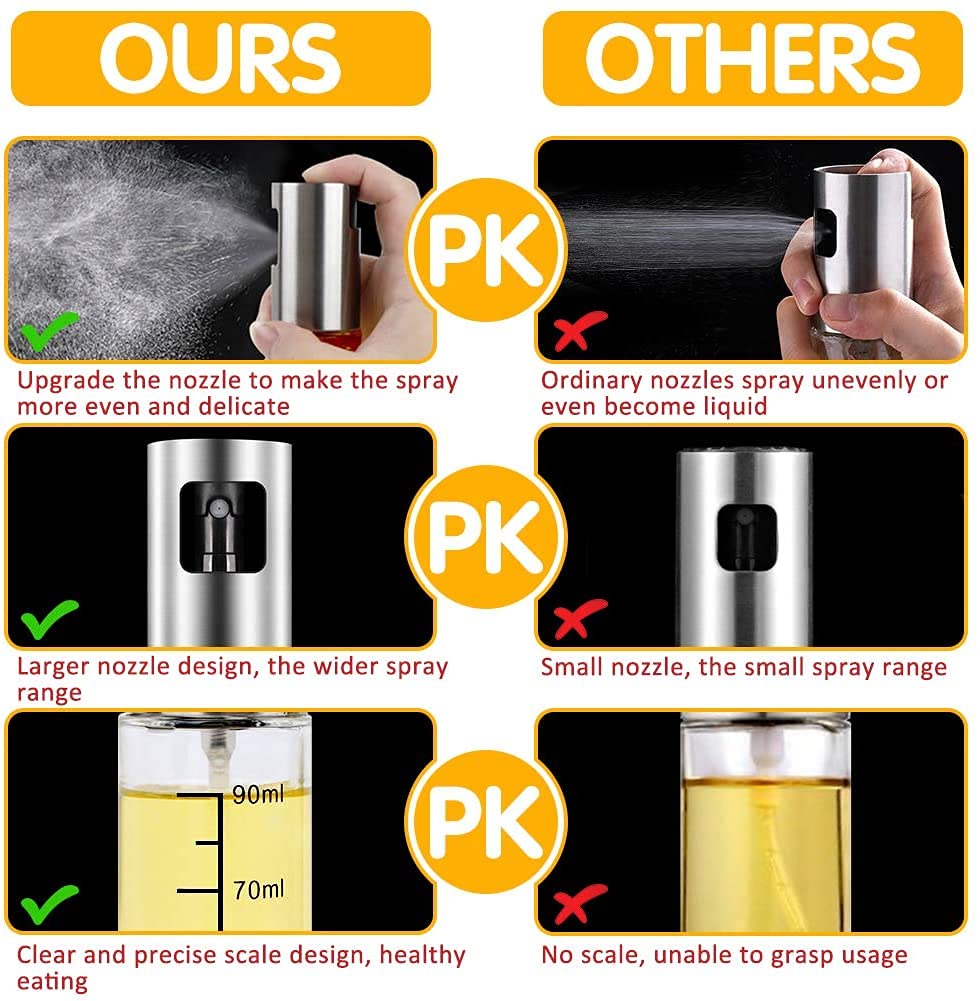 Oil Spray, Oliespuit, Olijfolie sprayer, Azijnsprayer