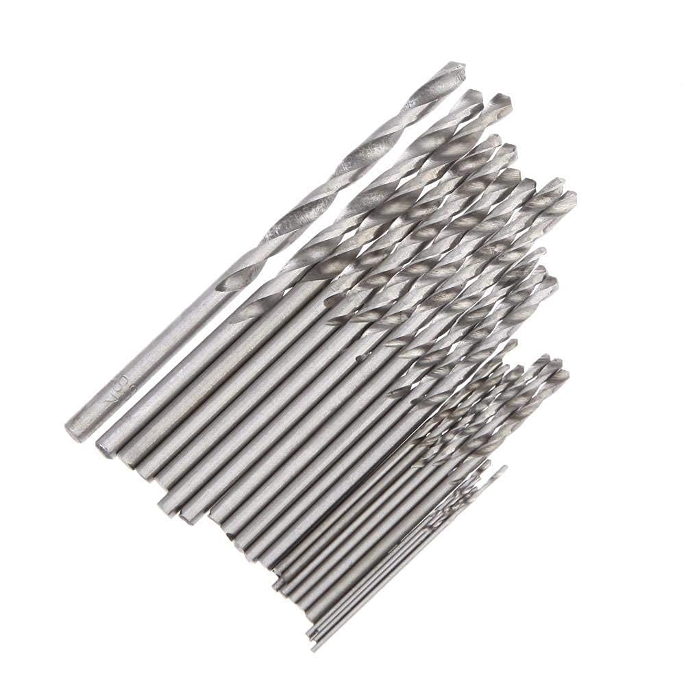 Set di Punte per Trapano Mini Twist Drill Bit Kit 0.4mm-3.2 Micro Precision Twist Drill 150Pcs con Custodia per PCB Crafts Jewelry Drilling Tool
