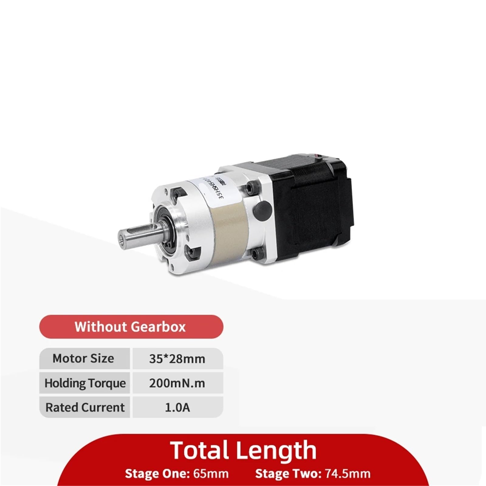 Nema 14 Micro Schrittmotor mit Reduzierer Verhältnis 3 zu 100