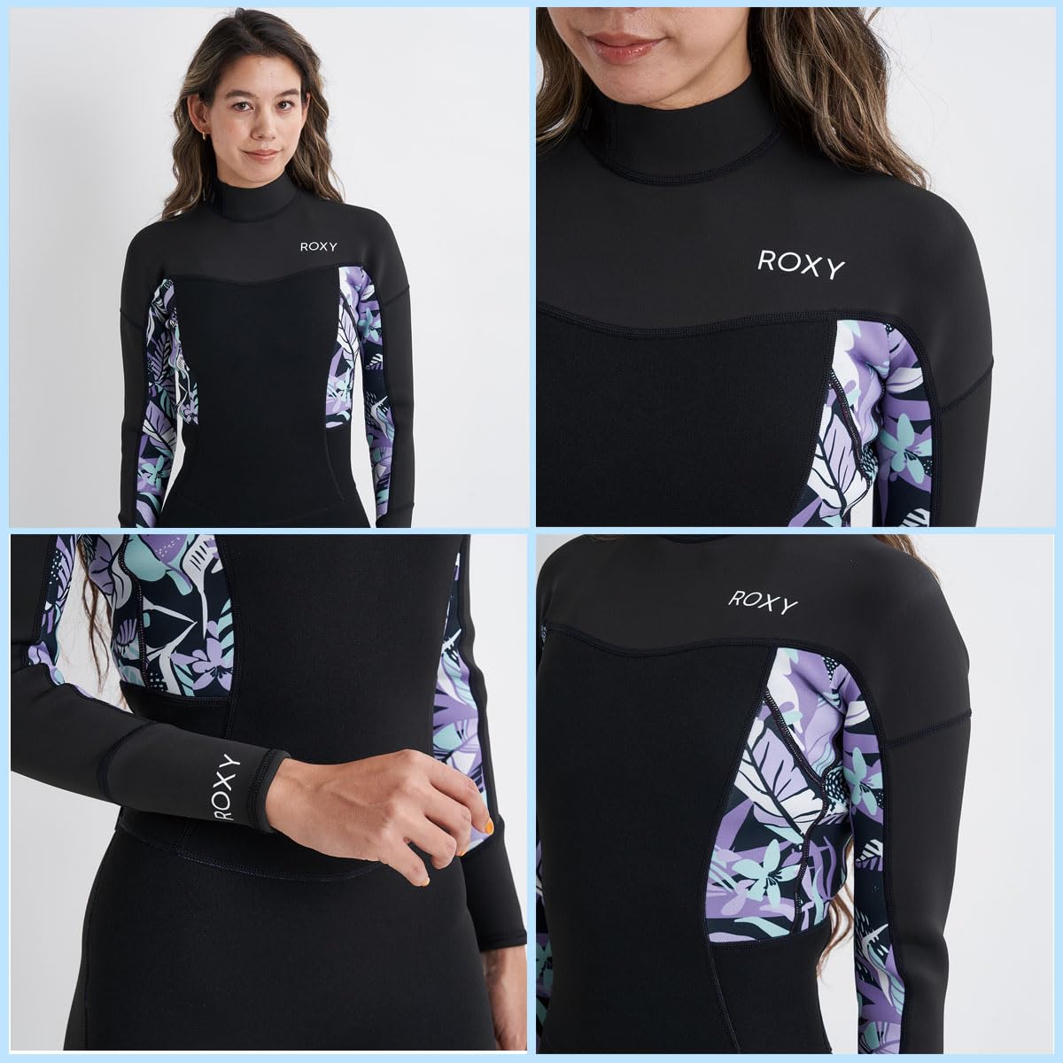 Amazon | 24 ROXY ロキシー フルスーツ ウエットスーツ 2.5/2 SWELL