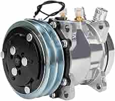 サンデン　エアコンコンプレッサー SD505 リビルト未使用品　モデル90653 サンデン エアコンコンプレッサー SD505 リビルト未使用品