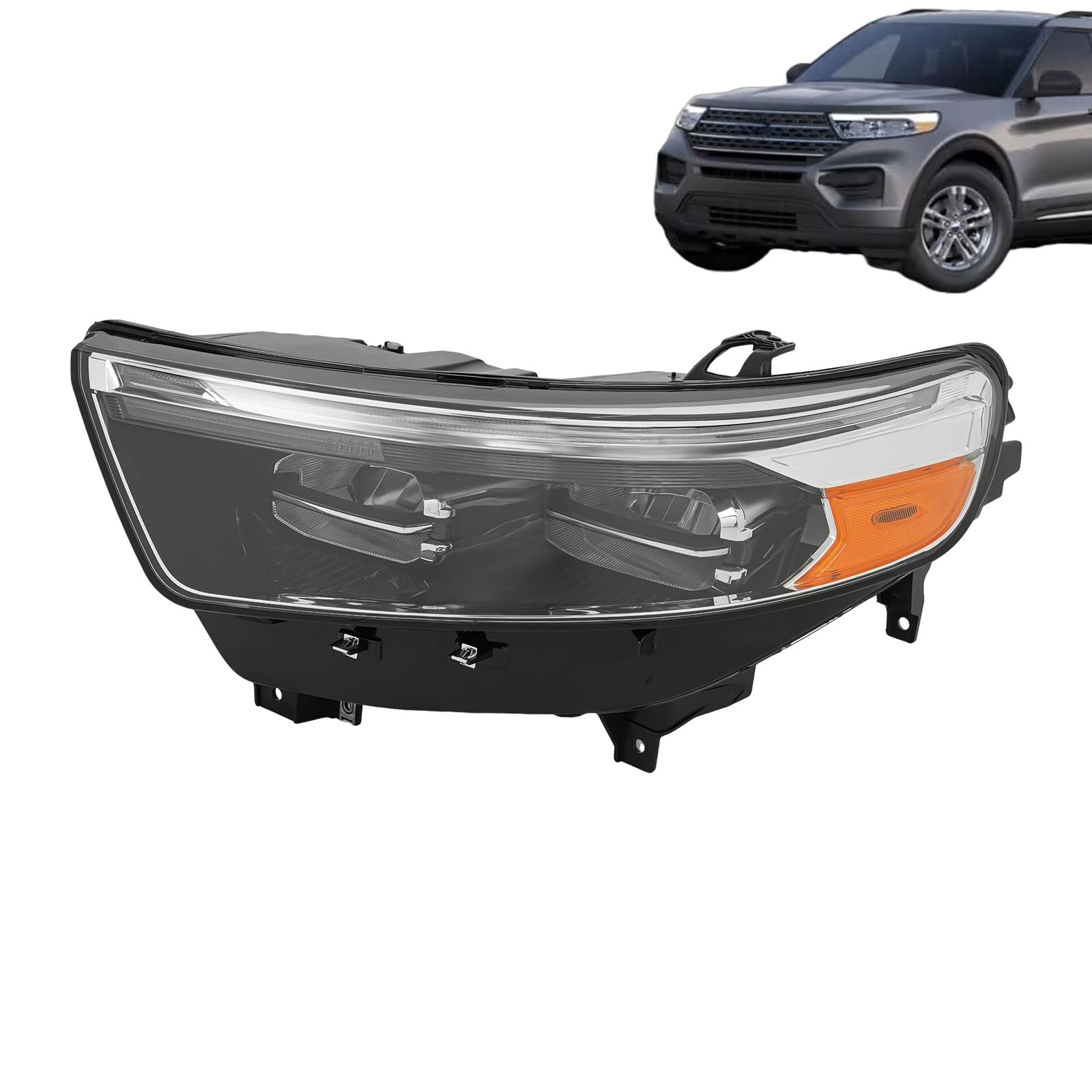 Amazon.com: Headlight Assembly for 2020 2021 2022 2023 2024 Ford