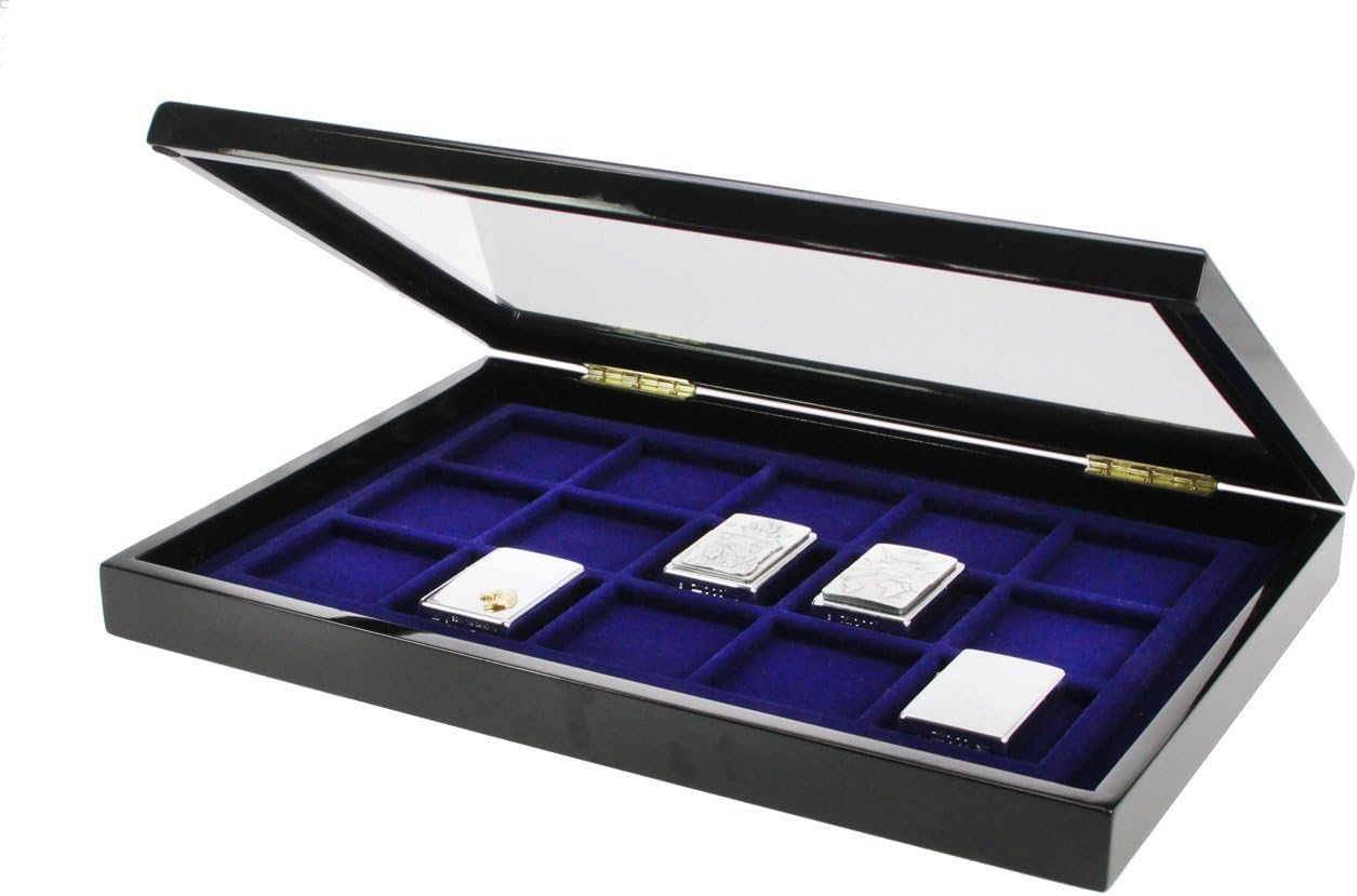 iD- Wooden Display Case for Zippo Lighters 5901
