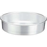 Pentole Agnelli Linea Pasticceria e Pizza Tortiera Conica in Alluminio con Orlo (H 8 Cm)