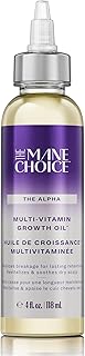 The Mane Choice Alpha Multi-Vitamin Scalp Hair Growth Oil, 4 Fl Oz, 1 Pack, Nourishing Scalp Oil with Biotin, Vitamin C, Rosemary, Rice Extract, Jojoba, Tea Tree & Castor Oil, Lightweight & Non-Greasy