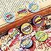WILLBOND 96 Pieces Recognition Pins Mini Button Pins Button Badge Encouraging Recognition Buttons Positive Badges Hero Buttons for Party Supplies, 8 Styles
