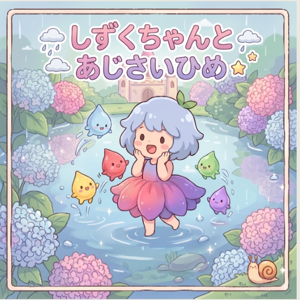 しずくちゃんと あじさいひめ