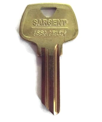 Sargent 5 Pin Key Blank 275 RB Keyway, Pkg of 10, Factory Original