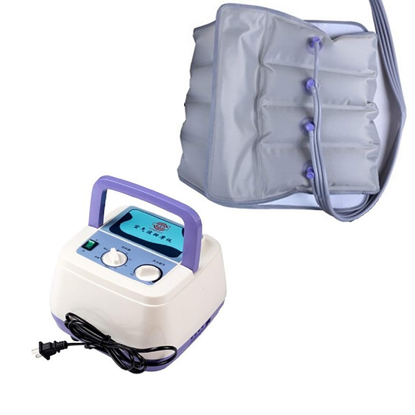 Massaggiatore per gambe, compressore, per alleviare il dolore, fascia per gambe per la circolazione, dispositivo per massaggio a piedi, caviglia, polpaccio, vita, braccio