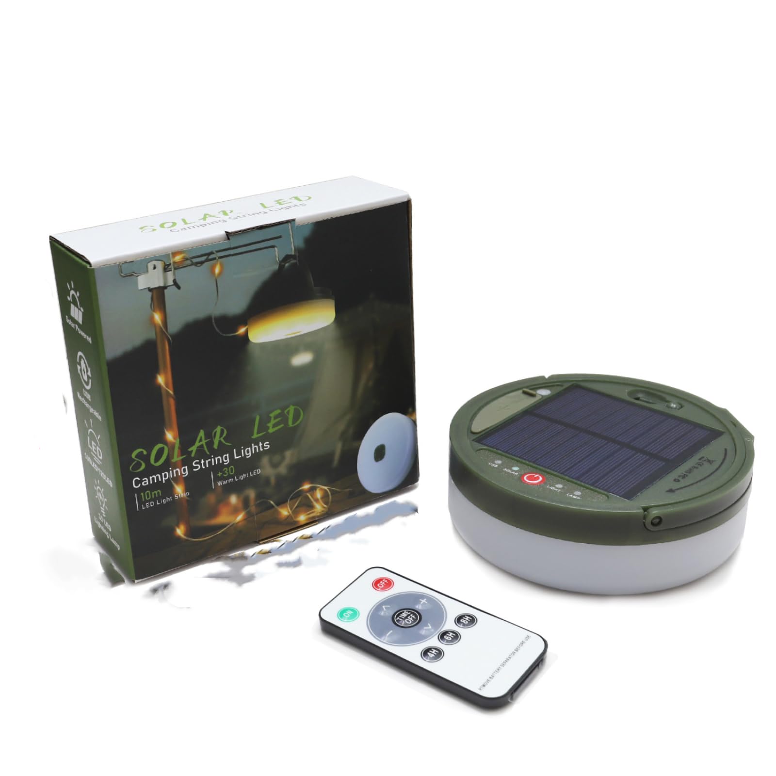 TLINFENGD Solar Outdoor Camping Lights, Tents, Emergency Mood Lights, Lighting Lights, Tape Measures, Storage Camping Lights, String Lights