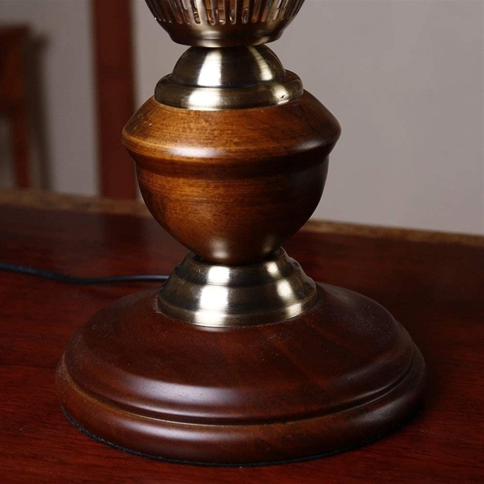 TTDGYYXW Lámpara De Aceite De Queroseno Retro Tradicional Lámpara De Mesa Vidrio Antiguo Acogedor Nostálgico Luces De Escritorio Dormitorio Mesita De Noche Lámpara De Mesa De Metal, Lámparas Chaner