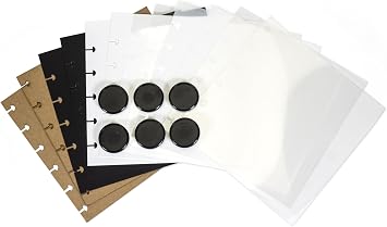 Grafix Mixed Media Journal Assorted Films 6x6, Pack of 12 Sheets