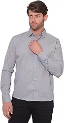 Camisa Social Masculina Premium Tipo Linho Executiva Trabalho
