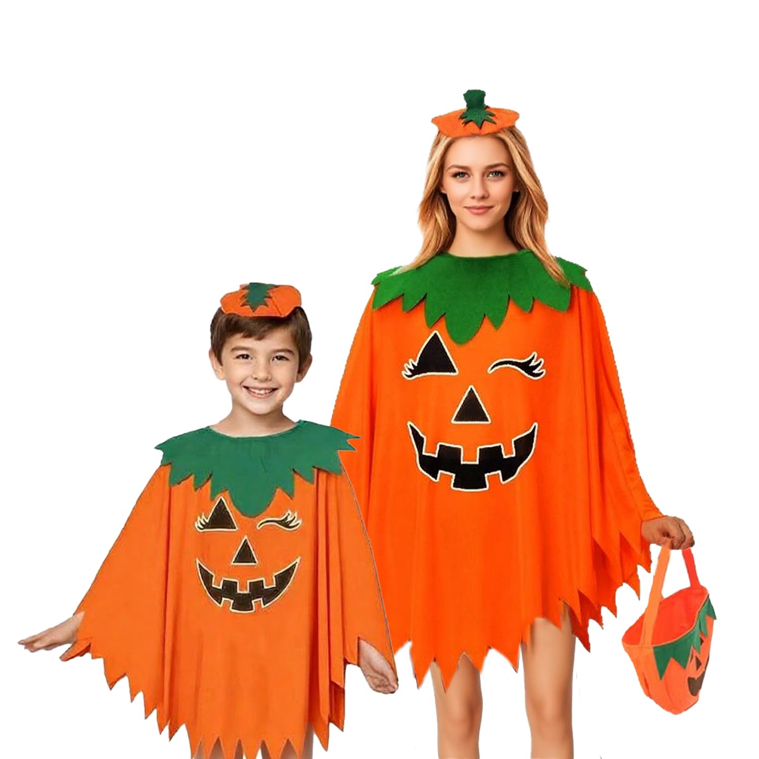 HEALLILY Halloween Kürbis-Stirnband – Orange, Aus Stoff, Für Erwachsene, Perfekt Für Kostümpartys & Cosplay
