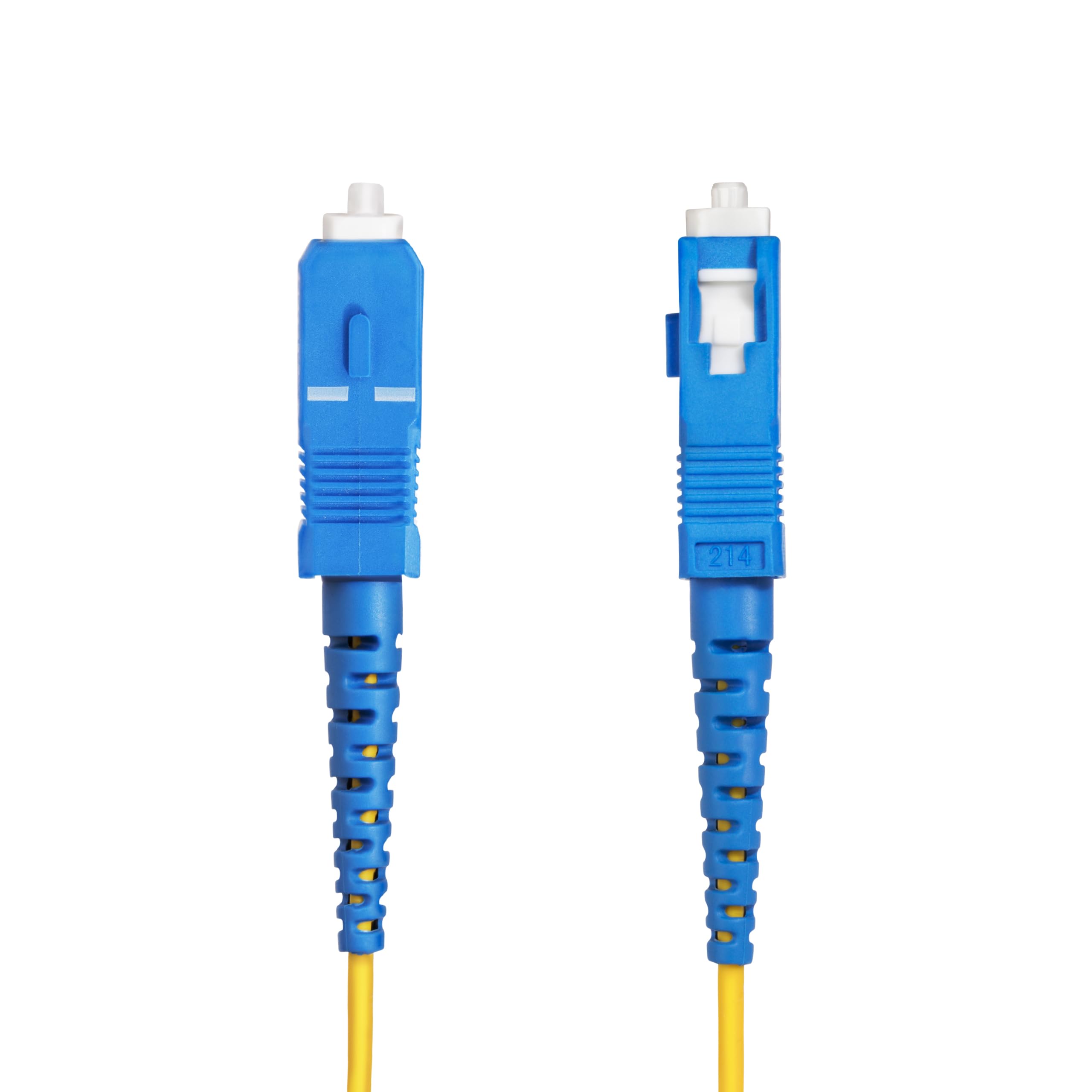 StarTech 30m OS2 LWL Patchkabel SC auf SC, Singlemode 9/125 Simplex, LSZH | Netzwerk 40G/100G, UPC Stecker, Aramid-verstärkt, Biegeradius 10mm, BiDi Übertragung