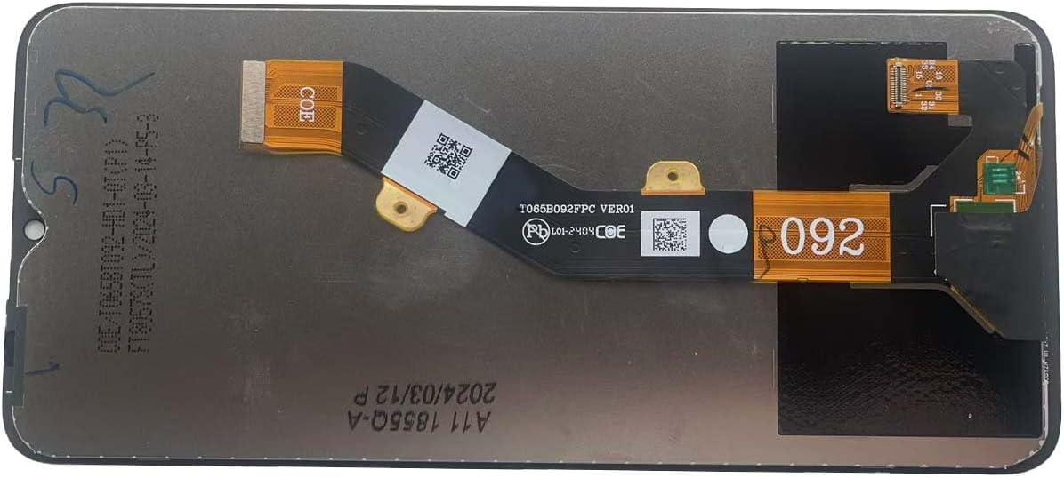 LCD Screen Display Touch Digitizer Assembly Replacement for Cricket Magic 2 5G 2024 LCD Screen AT&T Propel 2 5G LCD Screen U655AA U655AC 6.6"