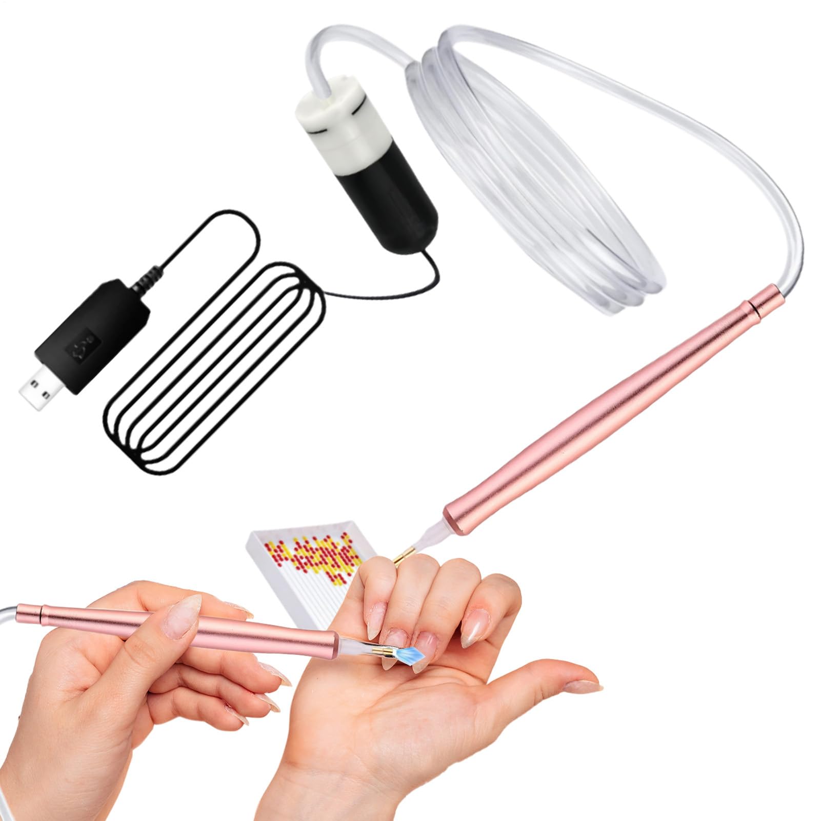 Stylo de peinture en strass électrique pour des soirées DIY fluides et relaxantes