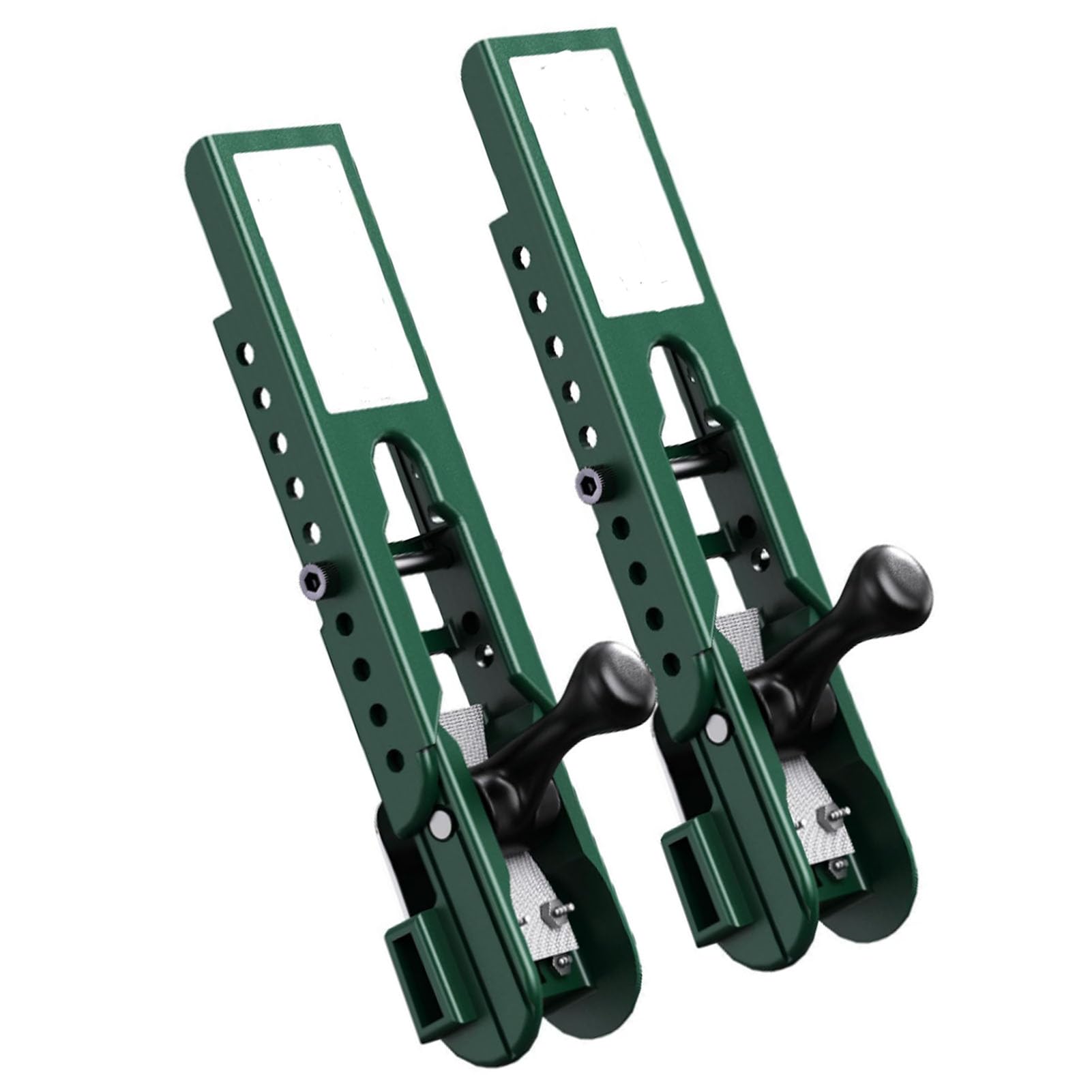 Generic 2PCS Siding Installation Tools, Carbon Steel Siding Mounting Kit for Use with 5/16 Inch Fiber Cement Sidings, Lap Mounting Tool with Adjustable Reveals, Green