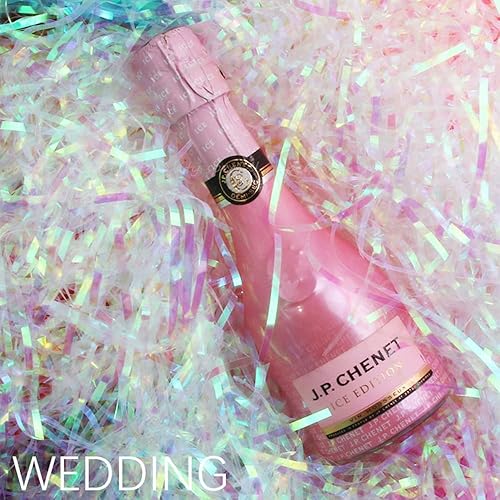 Miniatura 2 de Keoferlo Bolsas de Relleno de Cestas de Papel Triturado Blanco de 12 LB, Papel para Envolver Regalos, Trituración de Relleno de Corte Brillante de