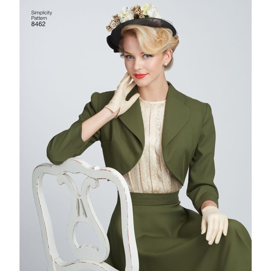 Amazon.co.jp: Simplicity US8462U5 1940年代ファッション