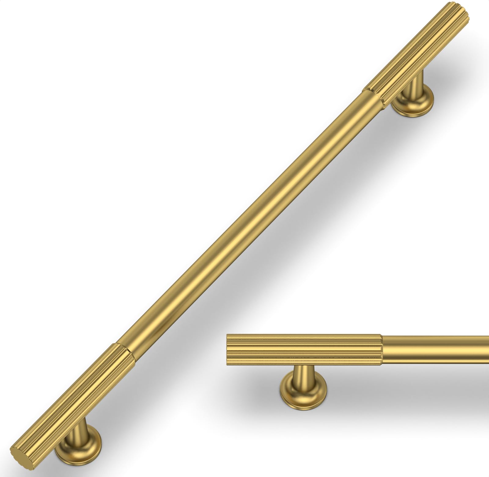 10 Pack Brushed Gold Cabinet Pulls 5 Inch(128mm) Kitchen Cabinet Handles Cabinet Hardware for Drawer Pulls — Amazon image 17