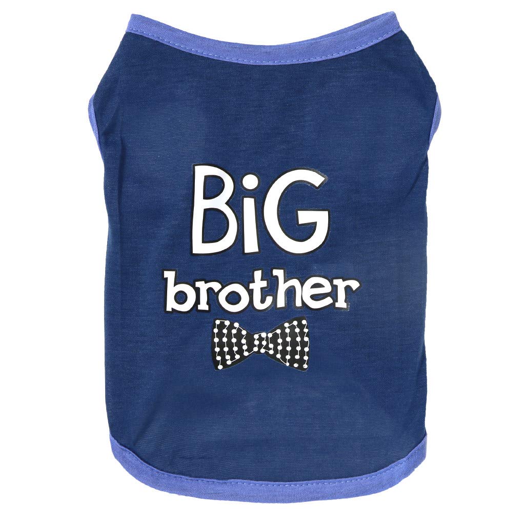 Dog Vest, Pet Autumn Winter Clothes, Big Brother Mr. Cool Pet Apparel, Dog Shirt, Fashionable Comfortable Warm Pet Outfit, for Outdoor Activities