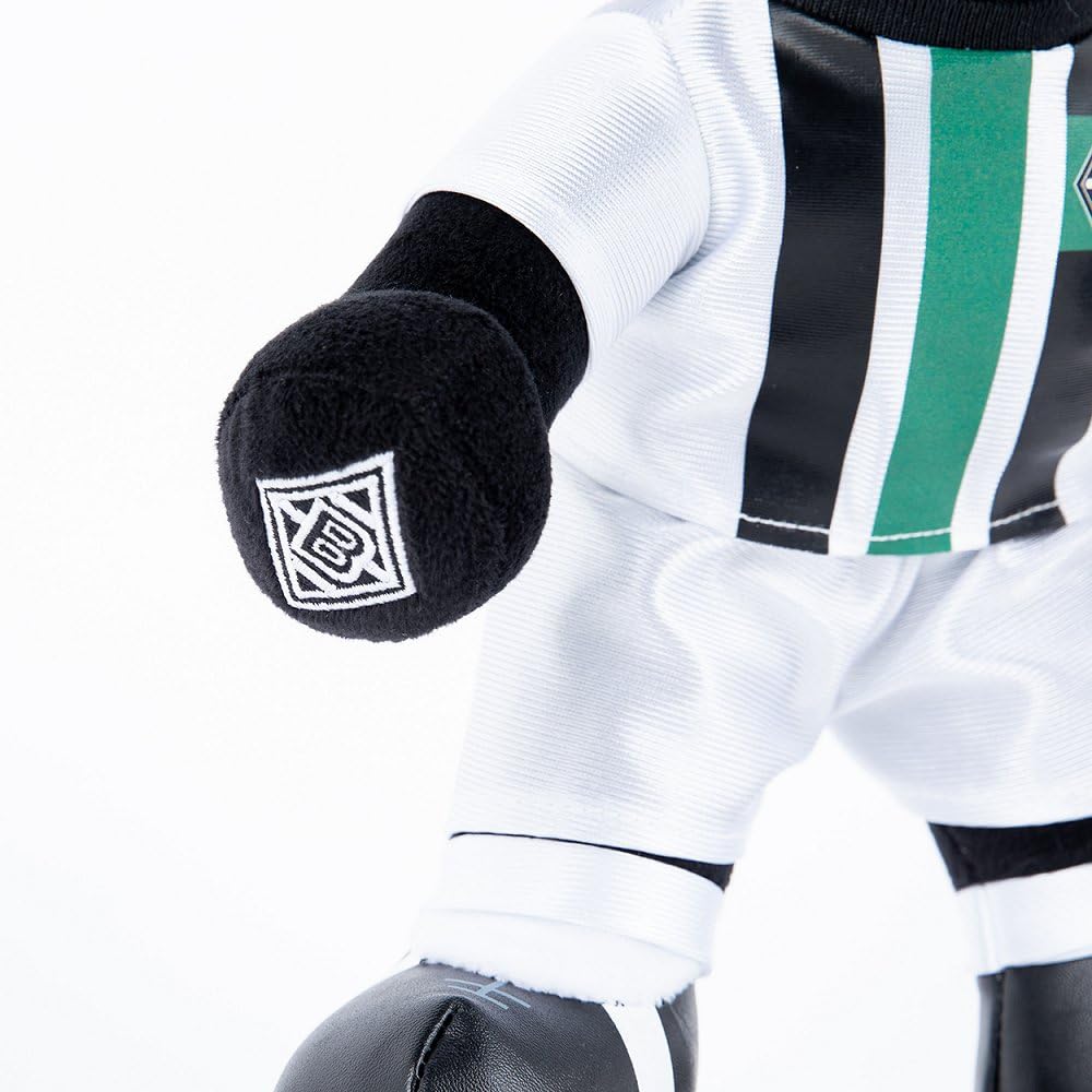 Borussia Mönchengladbach Peluche Jünter 30 cm | Artículo oficial para fans | Mascota del club Gladbach, regalo para niños