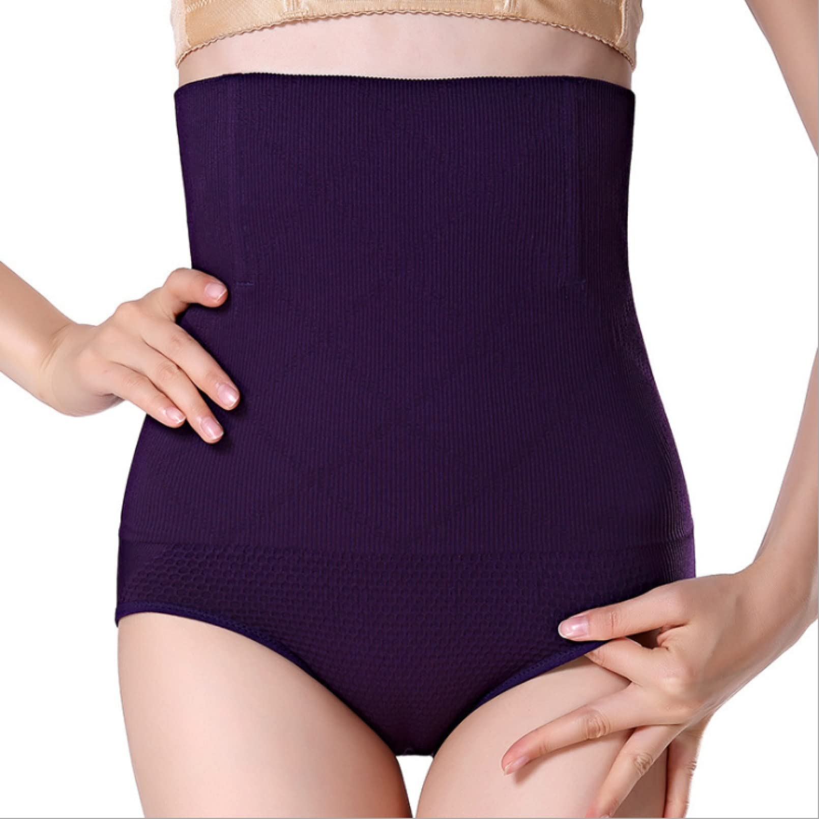 Mutandine Modellanti a Vita Alta, Modellanti per Glutei e Pancia, Senza Cuciture, per Donna (Skin XL)