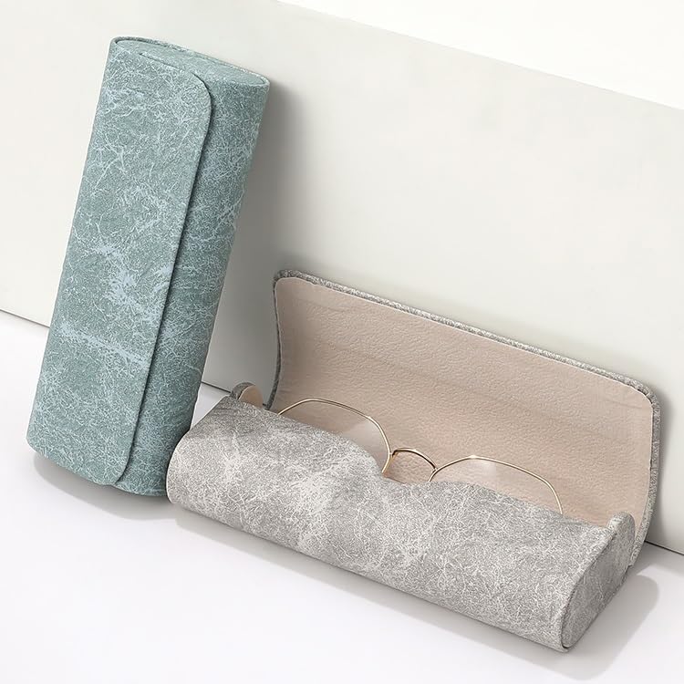 Brillenetui, tragbare Myopie-Brillenbox, Sonnenbrillen-Aufbewahrungstasche, geeignet for Frauen, Männer, Kinder, klassisches Brillenetui für Damen
