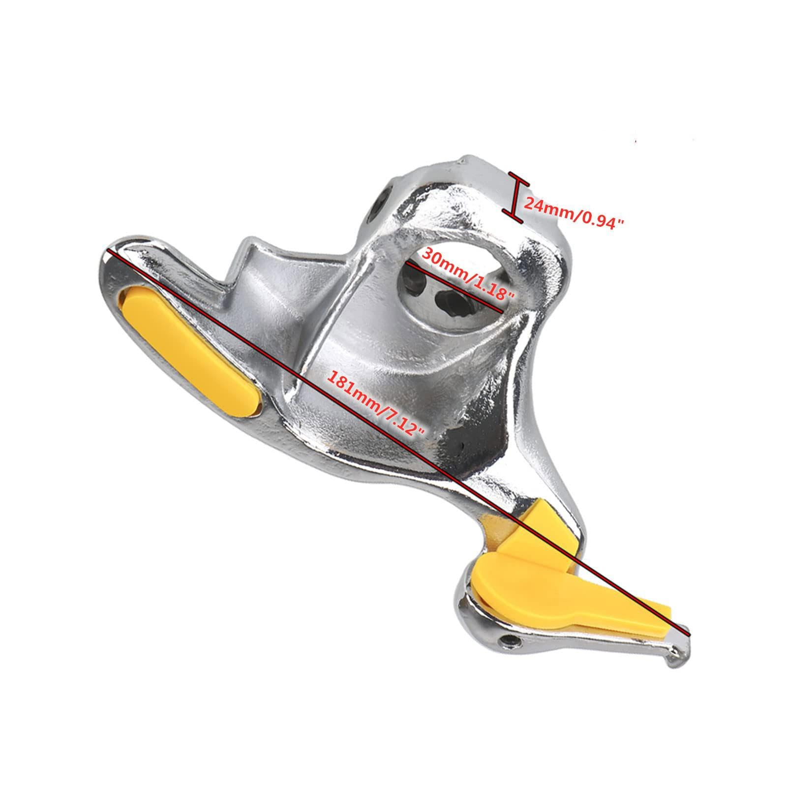 Reifenmontiergerät Aus Stahl mit Felgenschutz 28 Mm, Robustes Und Hocheffizientes Zubehör