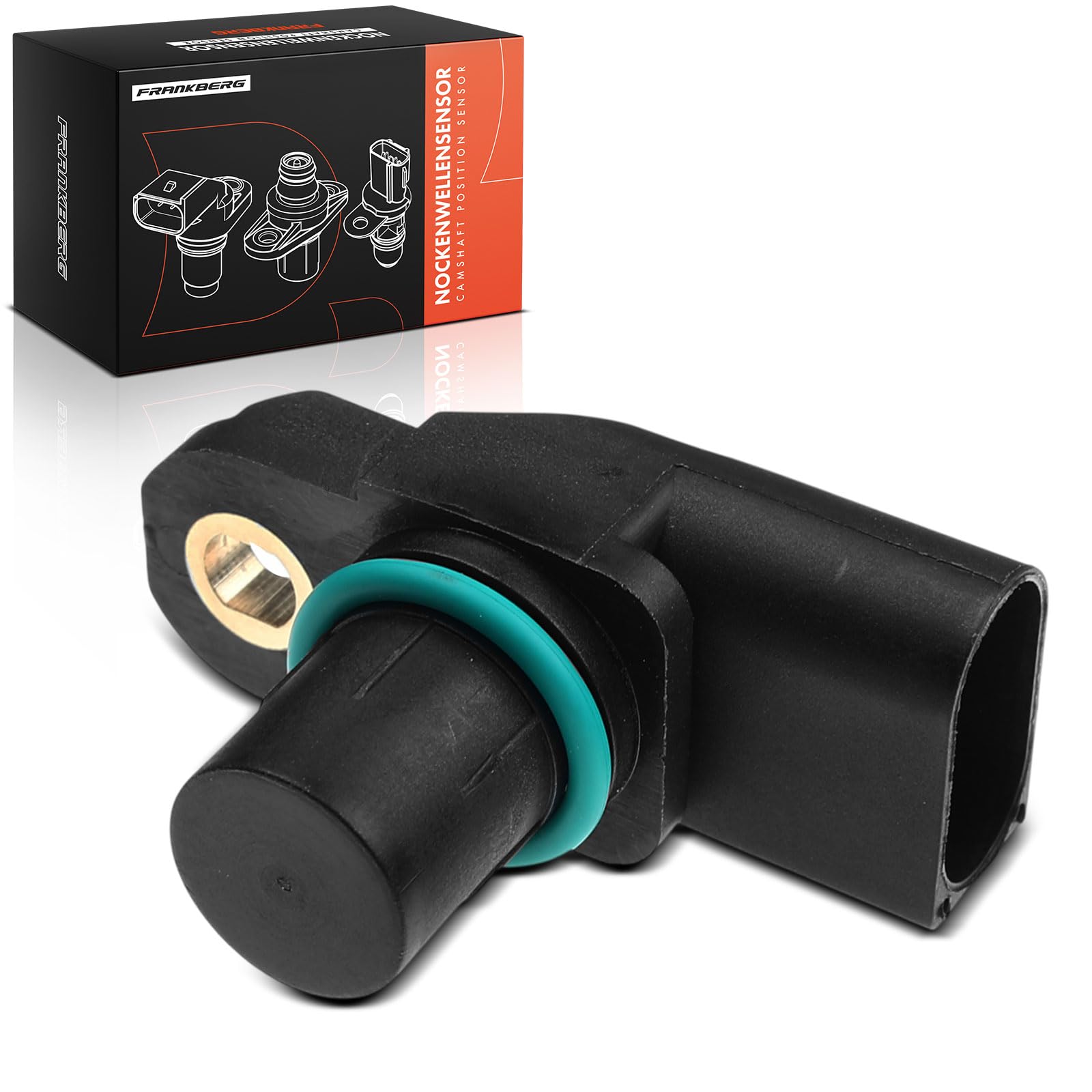Frankberg Sensore Posizione Albero a Camme 3-Poli Compatibile con Serie 5 Touring E61 X5 E70 Serie 5 E60 X6 E71 E72 X3 E83 Replace# 7792256