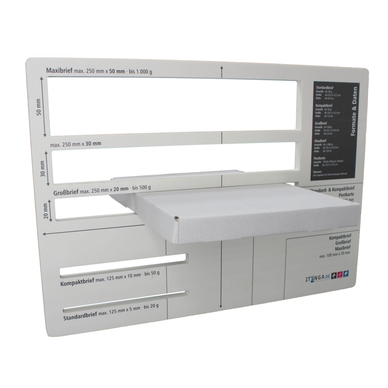 dimapax Großbriefkartons Versand Post Faltschachtel Briefsendung Deutsche Post DHL DPD GLS H Päckchen, Versandkarton, Büchersendung (500x GB2-230 x 160 x 20 mm, Weiß)