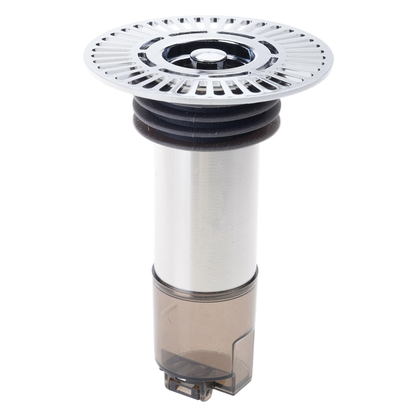 Round Shower Floor Drain Cores AntiOdor Auto Closing Strainer Hair Catcher for Bathroom Kitchen Balcony Garage AntiBlocking Strainer Bathtub Ground Leakage Hair Catcher