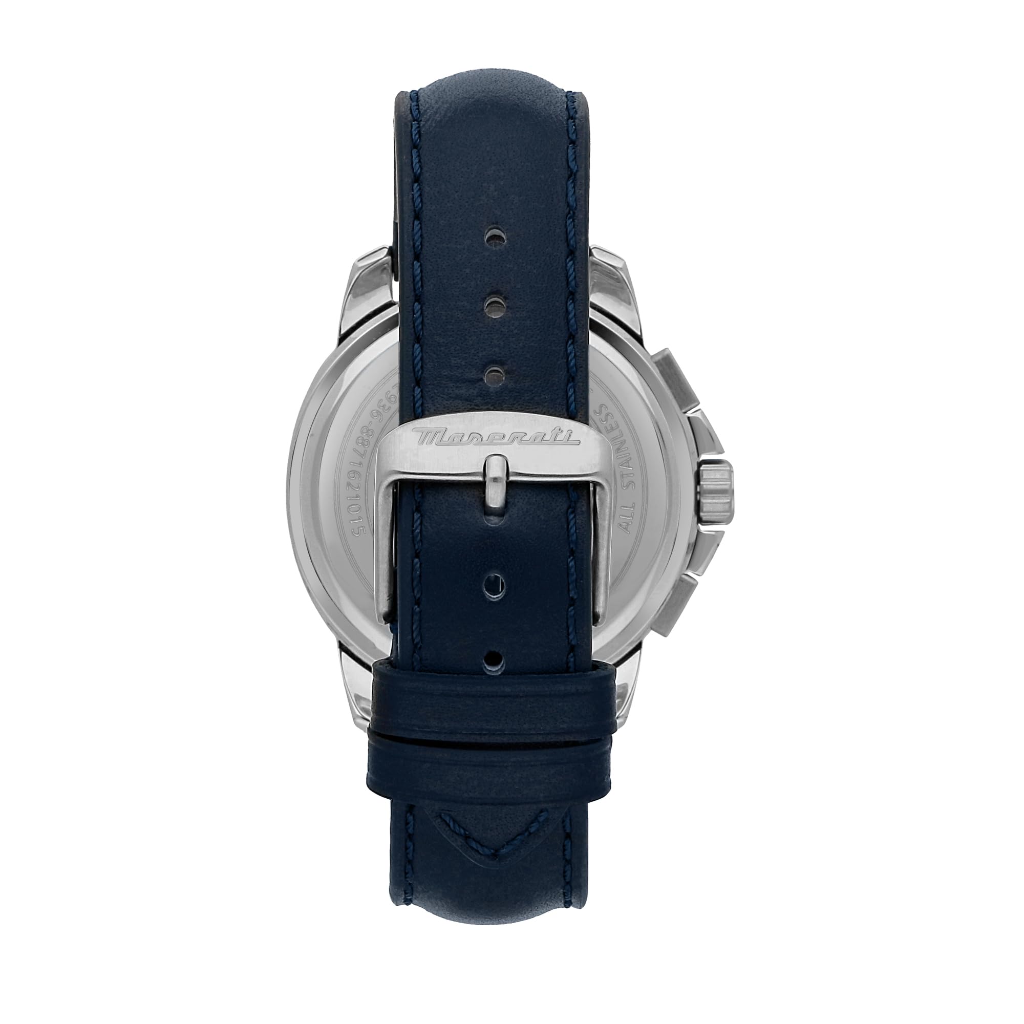 Maserati Successo Reloj Hombre, Cronógrafo, en Acero, PVD Oro Rosa, Cuero - R8871621015