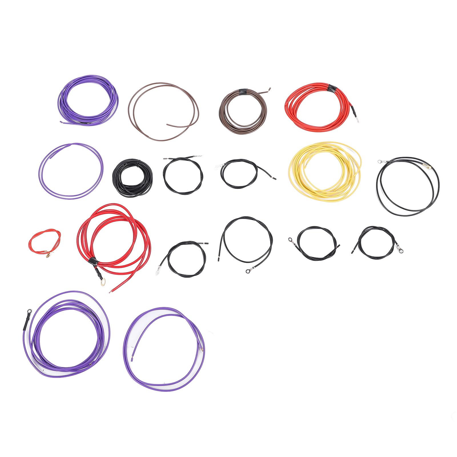 Kit cablaggio universale a 22 circuiti con fusibile e istruzioni di installazione per qualsiasi veicolo a 12 Volt
