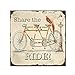 Bike 4 by Jean Plout, 35x35-Inch Canvas Wall Art