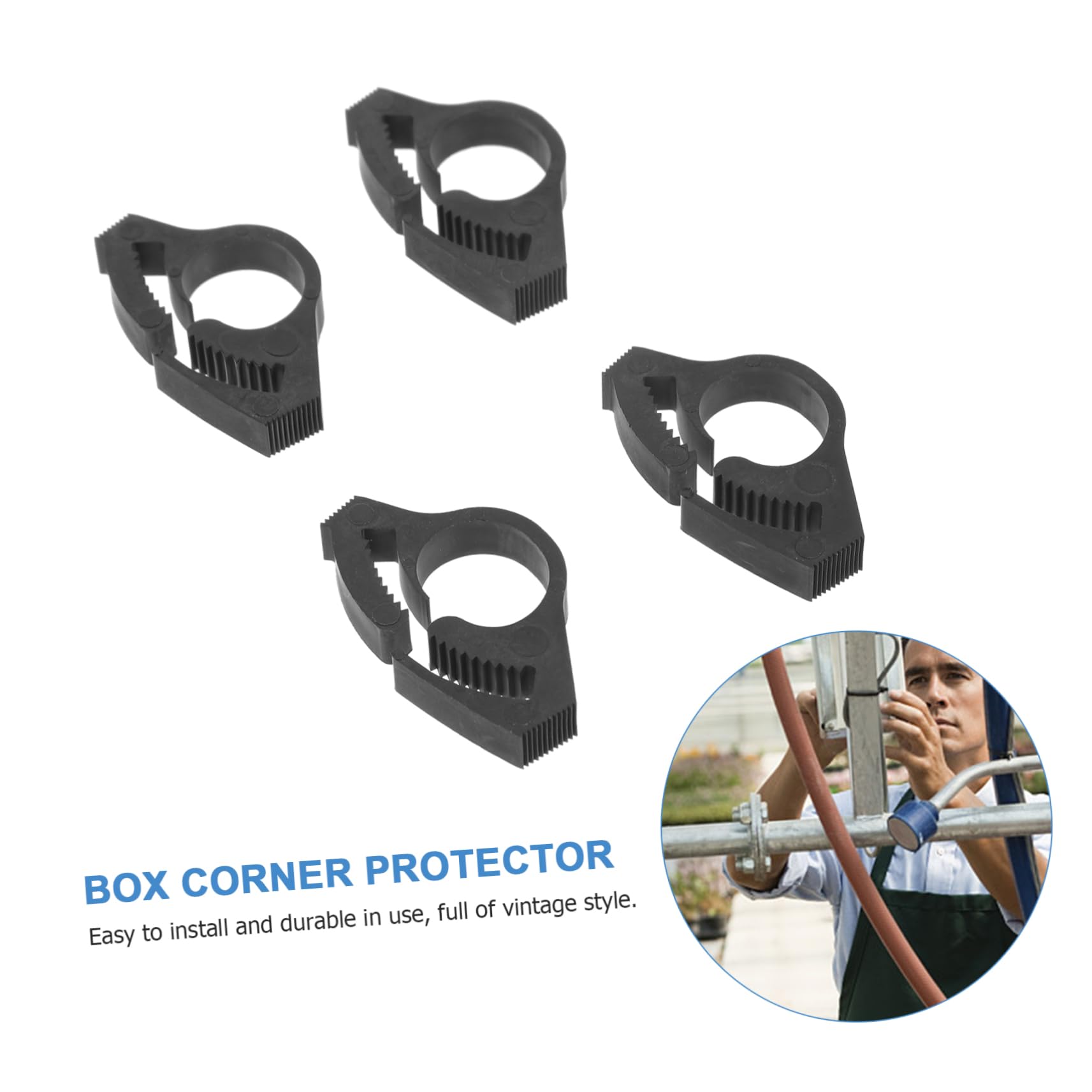 HOLIDYOYO 10pcs Cable Lock Electric Cable Clips Ratchets Clamp Automotive Electrical Cable Heavy Clip for Hose Double Stainless Ratcheting Hose Clip Nylon Black