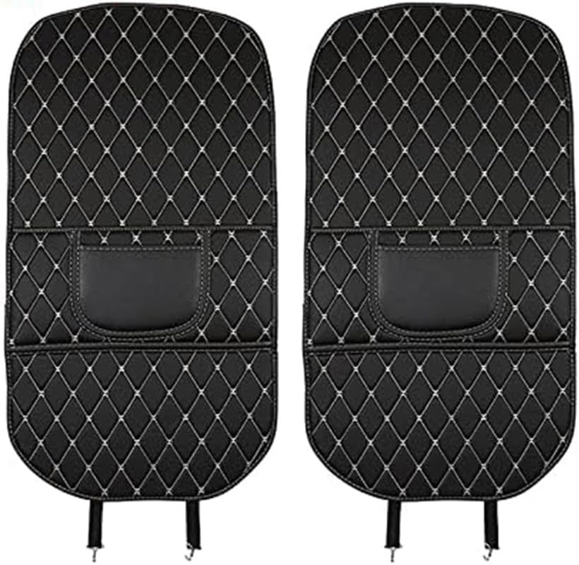 Car Backrest Protective Mat,Compatible with Cadillac CT5,Backrest Protection Car Mat