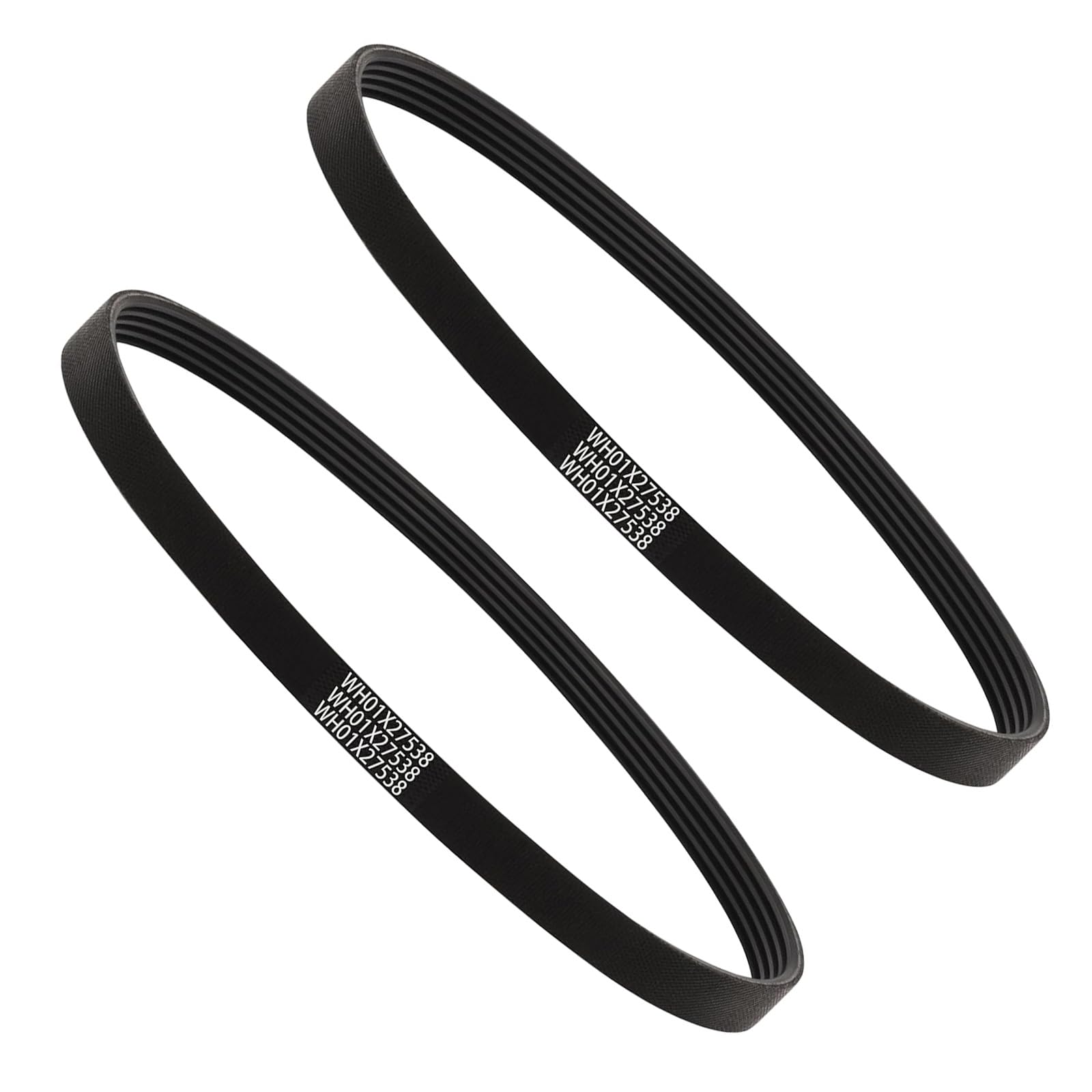 MultiSlot Drive Belts Rubber Component Compatible for TgW460ASJAWW、 gdW465ASN1WW HTW200ASK3WW Washing Machine Replacement Replacement