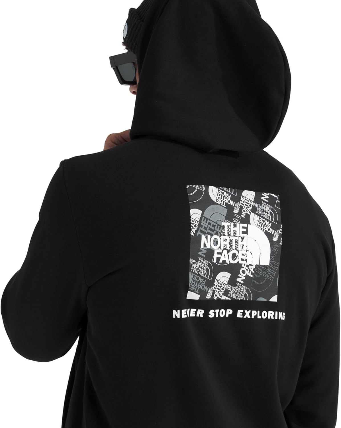 THE NORTH FACE mens Evolution Box Toss Fill Hoodie | Sweatshirt With 2 Piece Hood, Adjustable Drawcord, Kangaroo Hand Pocket - Image 3