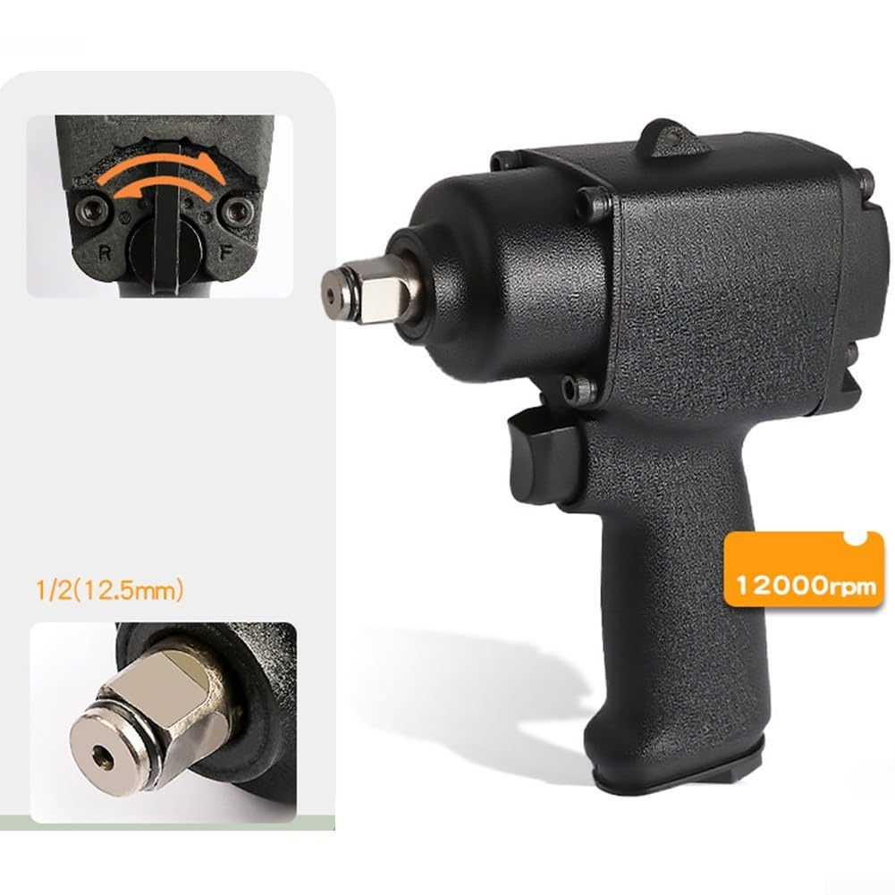 Niceminiwall Llave Neumática 1/2" Doble Martillo 350 NM