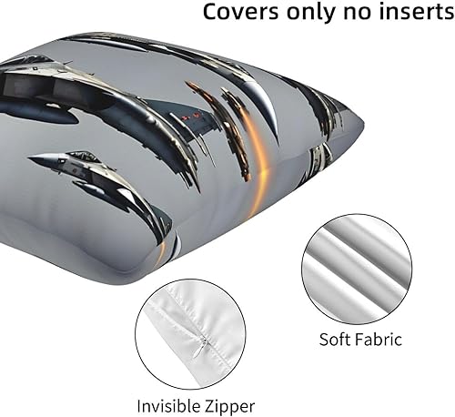 Miniatura 7 de Juego de 2 fundas de almohada cuadradas para sofá, cama, sofá, dormitorio, automóvil