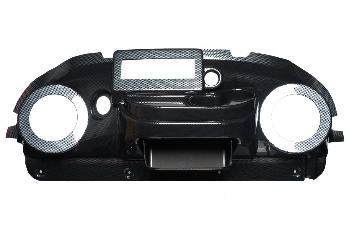 VIP PRDHCFEZIRT Club Car Precedent Dash (Carbon Fiber EZ Install Din