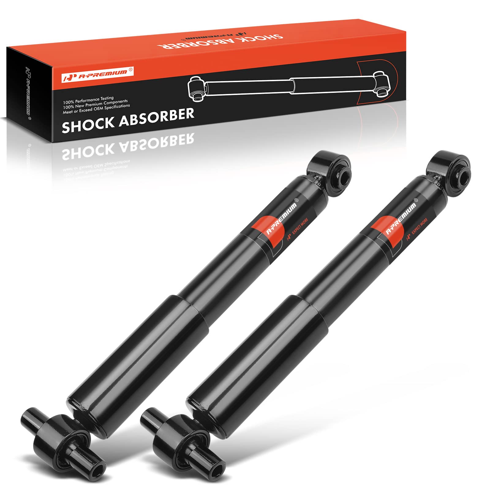 Amazon.com: A-Premium Rear Pair (2) Shock Absorber Compatible with