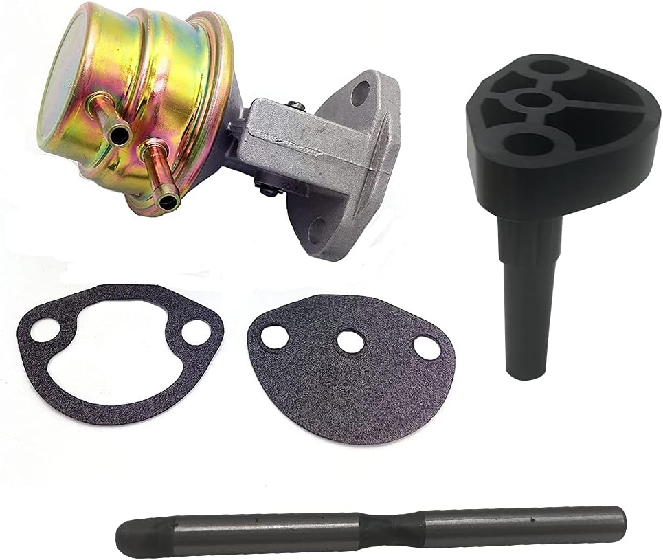 113127025D Fuel Pump Kit including 113127025D(Fuel Pump) 113127303(Flange) 113127307(108mm Long Drive Rod, Generator Style), Beetle & Ghia thru 1973 Bus thru 1971