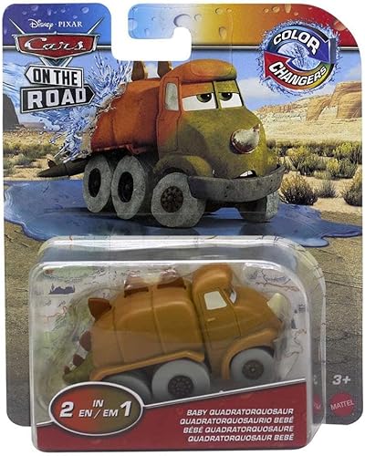Disney Coches - Cambiadores de Color - Cuadratorquosaurio Bebé (HDM68)