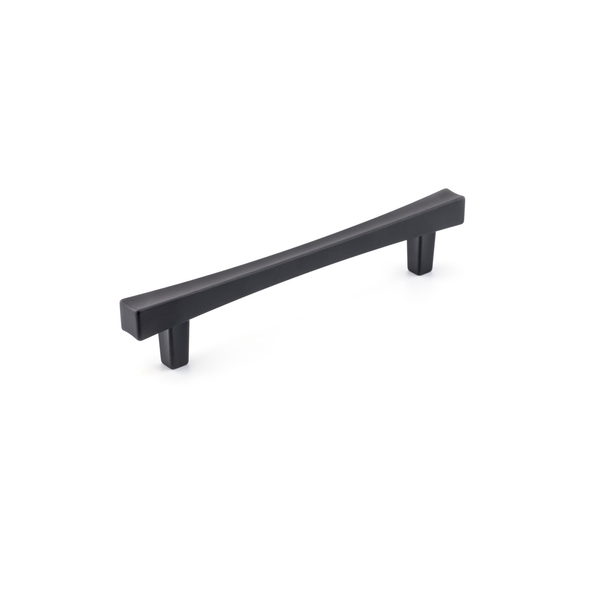 Richelieu Hardware - BP7227128900 - Transitional Metal Pull - 7227-5 1/32 in (128 mm) - Matte Black Finish