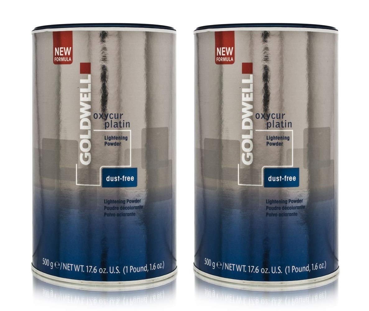 Goldwell 2 er Pack Goldwell Oxycur Platin Dustfree Bleach 500 g