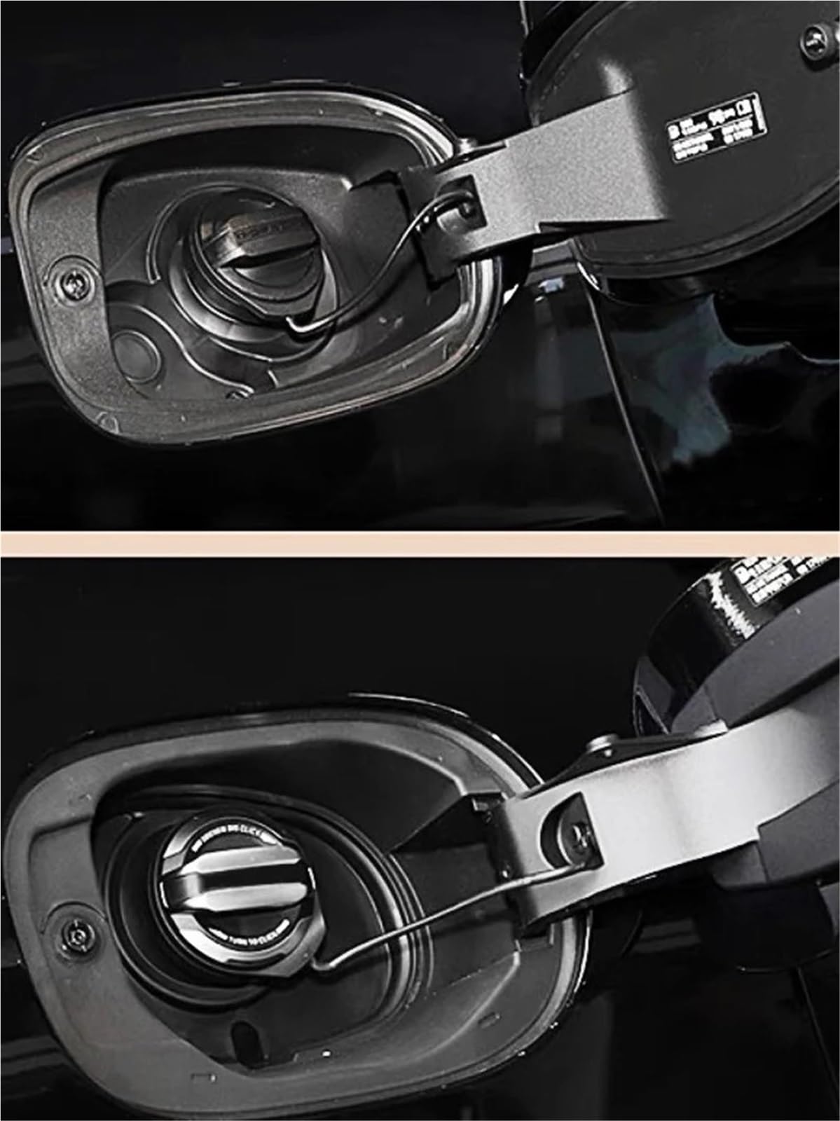 Korek wlewu oleju Pasuje do Porsche Cayenne 992 718 982 Boxster Cayman aluminiowy korek wlewu paliwa pokrywa zbiornika oleju 971044251 971044261