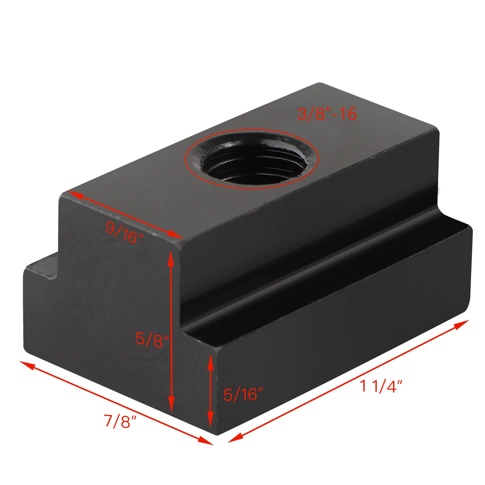EXCELFU 5 Pack T Slot Nuts for Toyota Tunda & Toyota PickUp